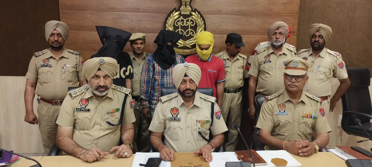 Hoshiarpur Police arrested the accused involved in various cases